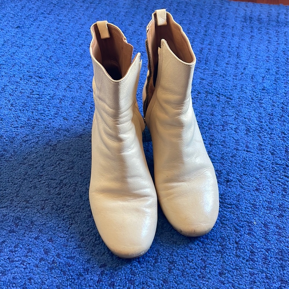 Isabel Marant soft beige leather ankle boot size:37 - Picture 3 of 11